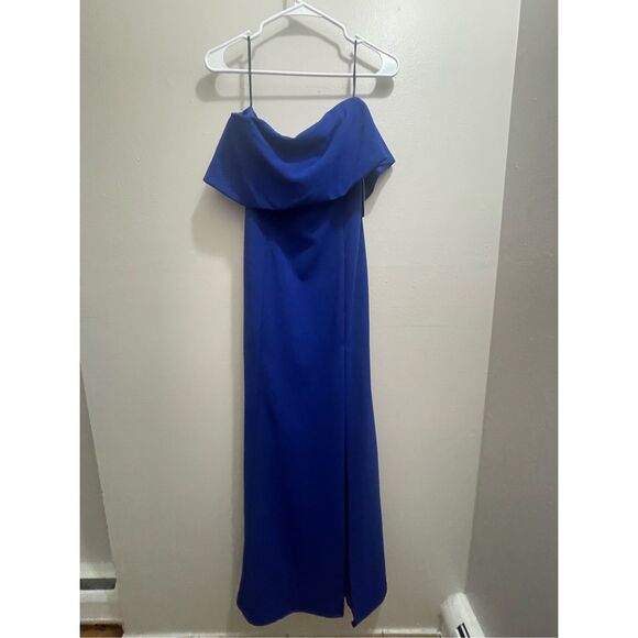 Lulu's Dresses & Skirts - Lulus Blue Small Maxi Sleeveless Dress Prom Wedding NEW